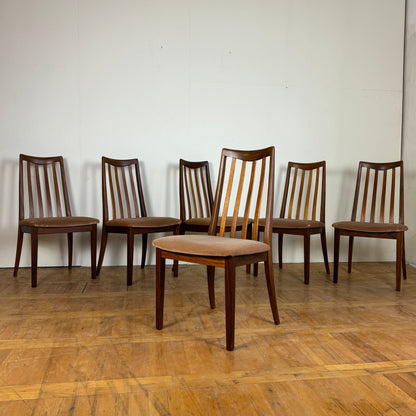 Set of 6 GPlan Fresco dining chairs 1960s