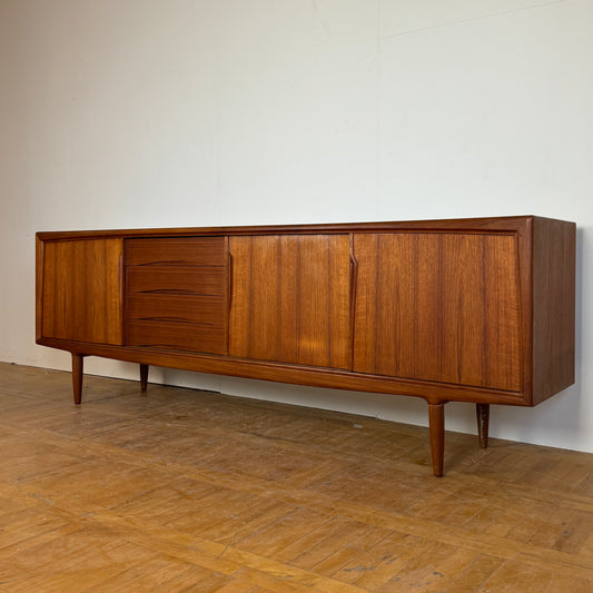 Axel Christensen teak sideboard for ACO Mobler 1960s