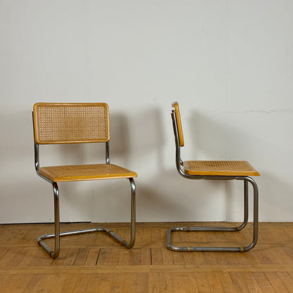 Pair of Marcel Breuer "Cesca" 1980s