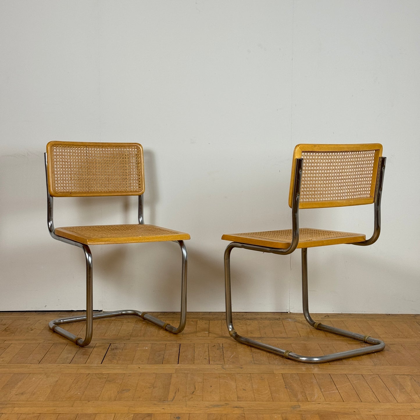 Pair of Marcel Breuer "Cesca" 1980s