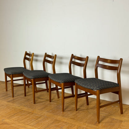 Set of 4 McIntosh dining chairs 1960s