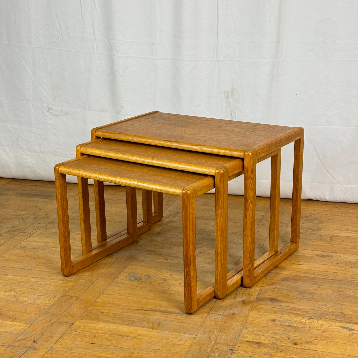 Nest of tables by Schou Preben 1960s