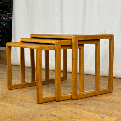 Nest of tables by Schou Preben 1960s