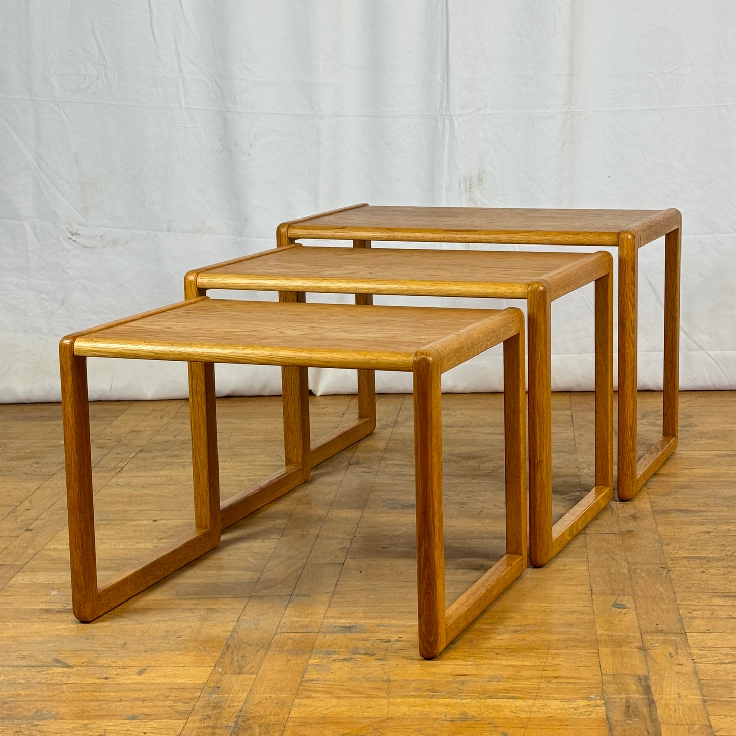 Nest of tables by Schou Preben 1960s