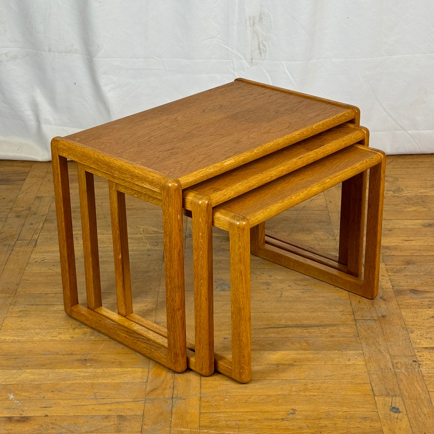 Nest of tables by Schou Preben 1960s