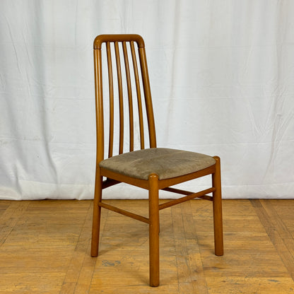 Set of 4 Danish teak dining chairs 1960s