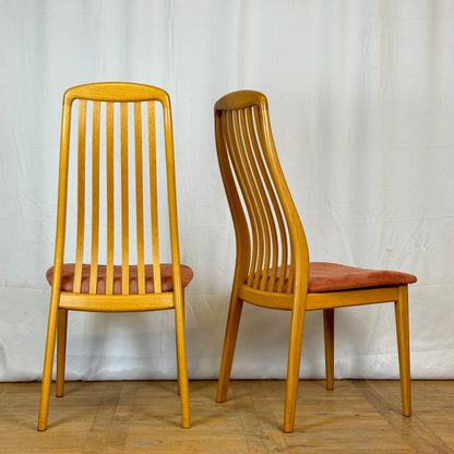 Set of 4 Danish Schou Anderson dining chairs 1970s