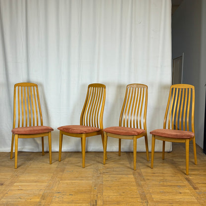 Set of 4 Danish Schou Anderson dining chairs 1970s