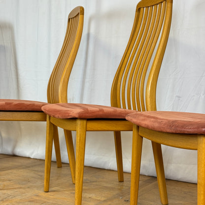 Set of 4 Danish Schou Anderson dining chairs 1970s