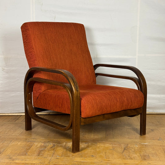 Hungarian art-deco style armchair 1960s