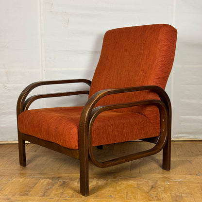 Hungarian art-deco style armchair 1960s