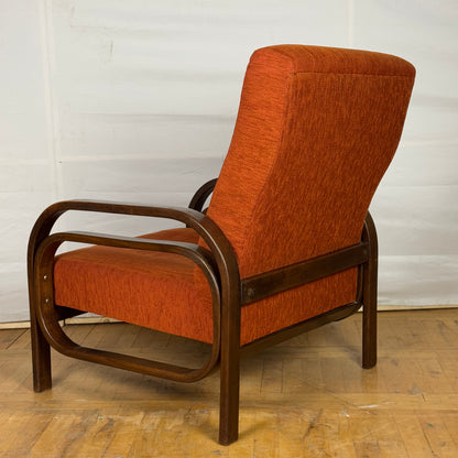 Hungarian art-deco style armchair 1960s