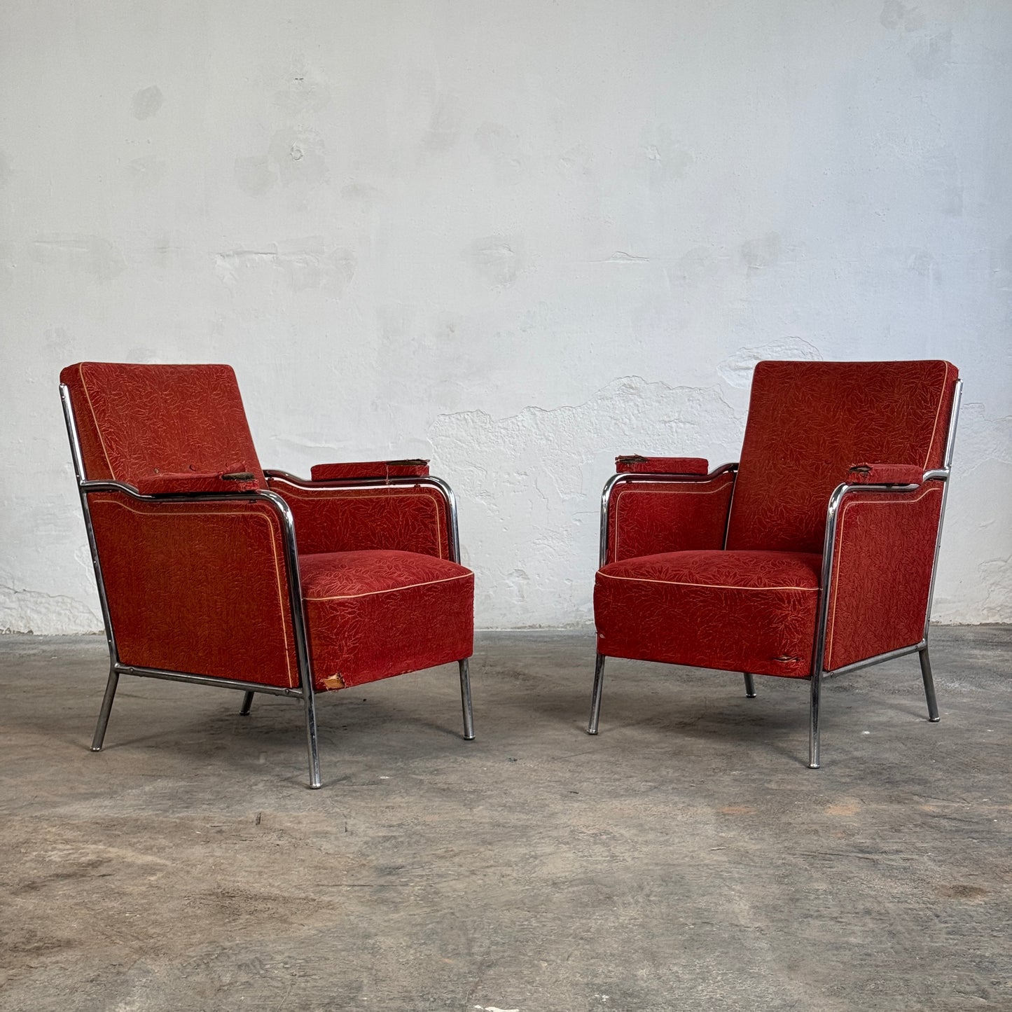 Pair of Armchairs by József Peresztegi, 1960s – Hungarian Modernist Design