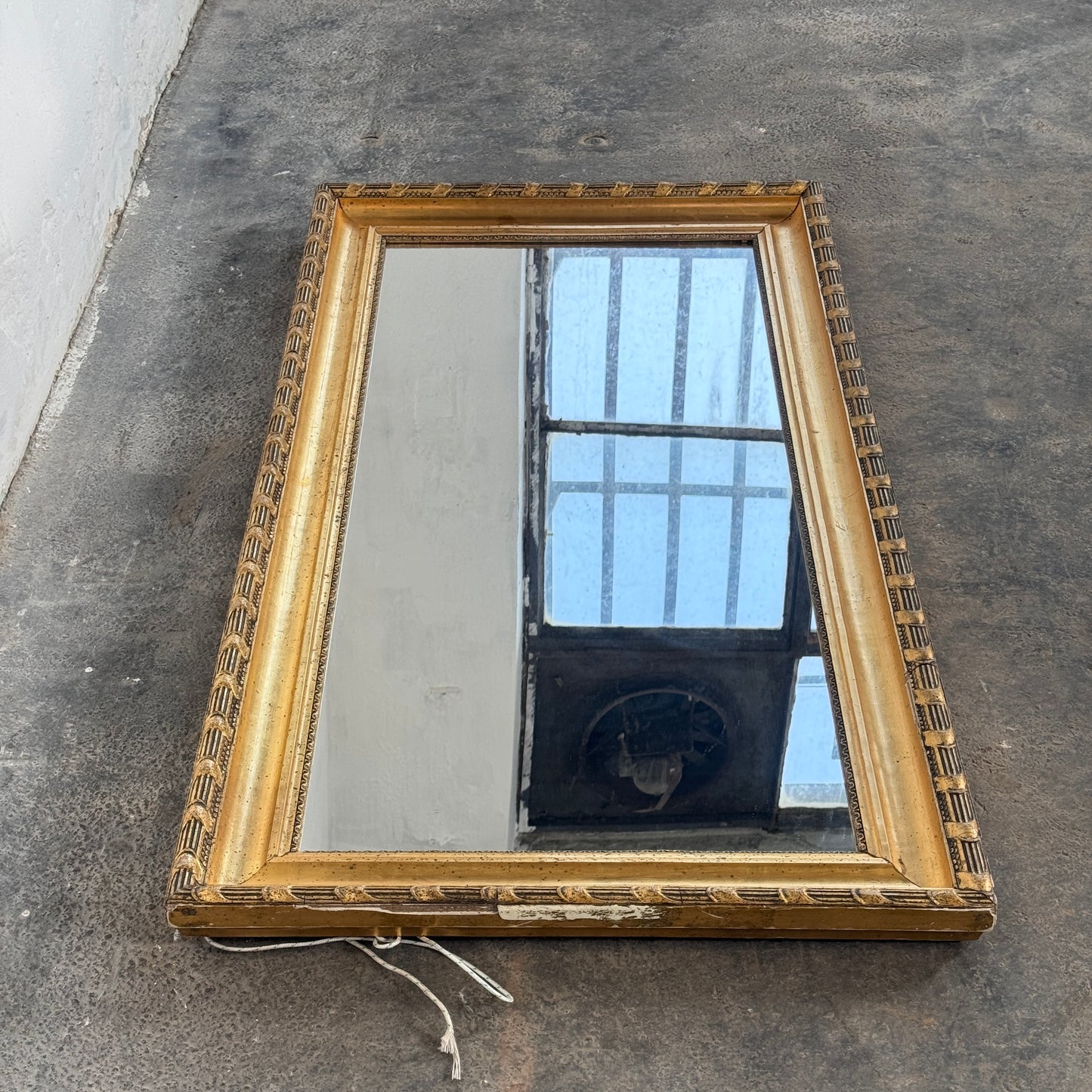 Mid-Century “Gold” Framed Wall Mirror