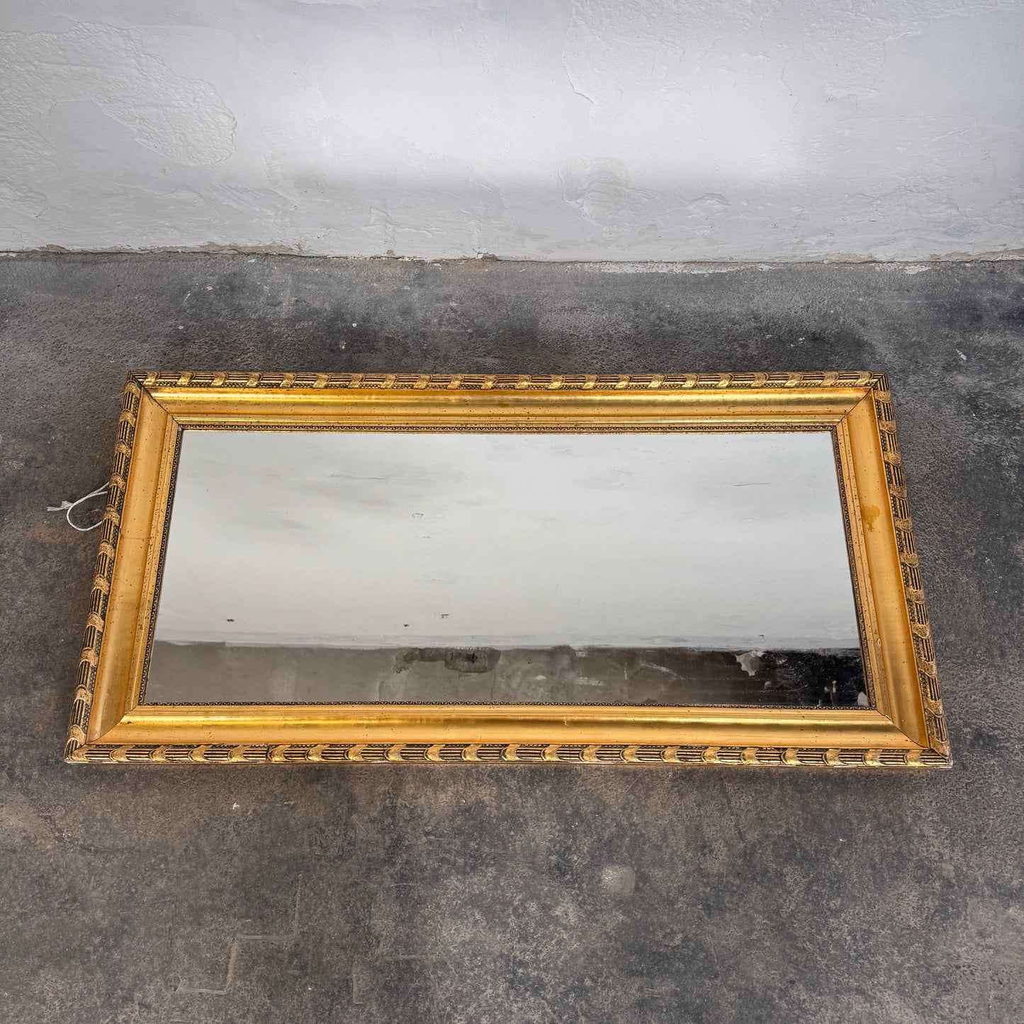 Mid-Century “Gold” Framed Wall Mirror