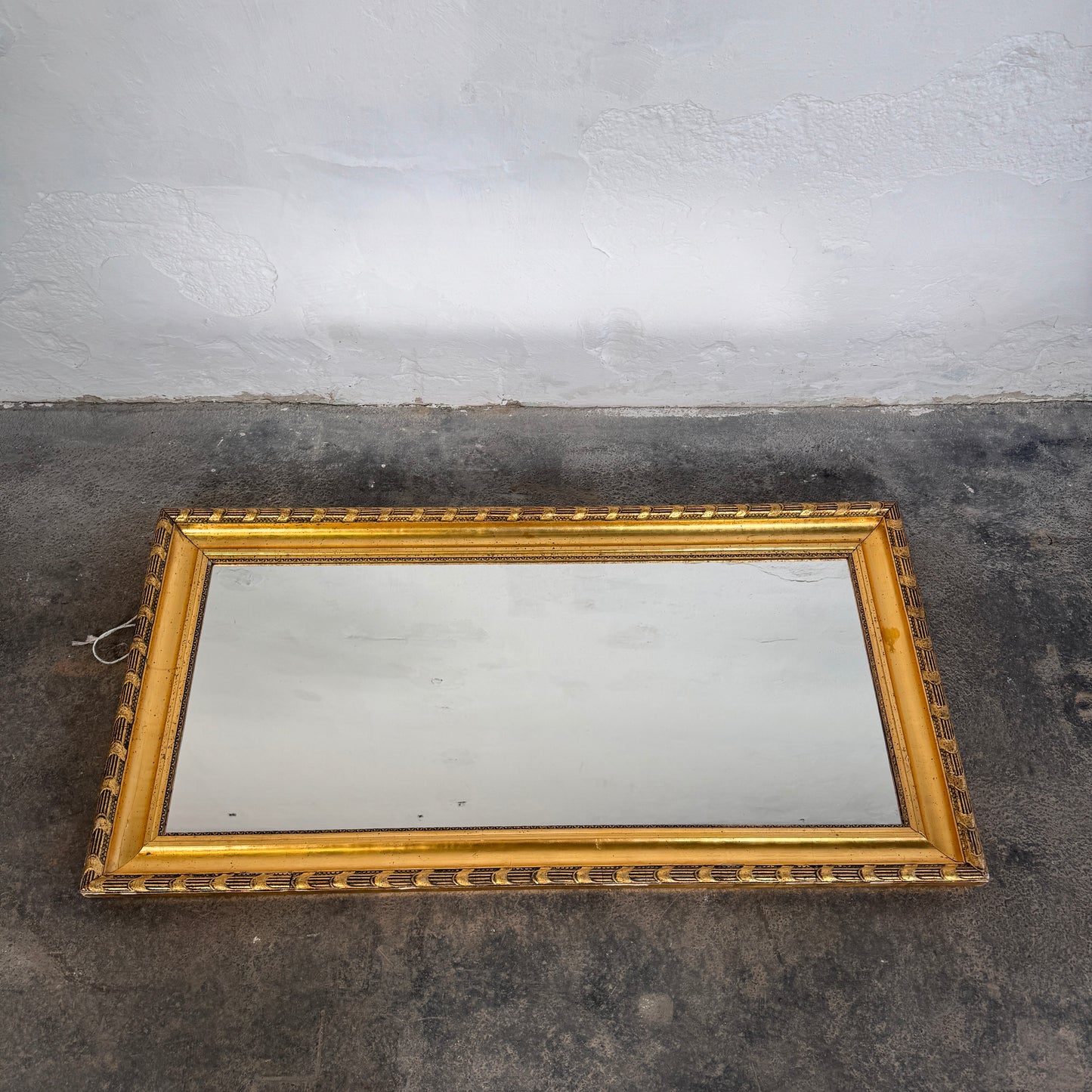 Mid-Century “Gold” Framed Wall Mirror