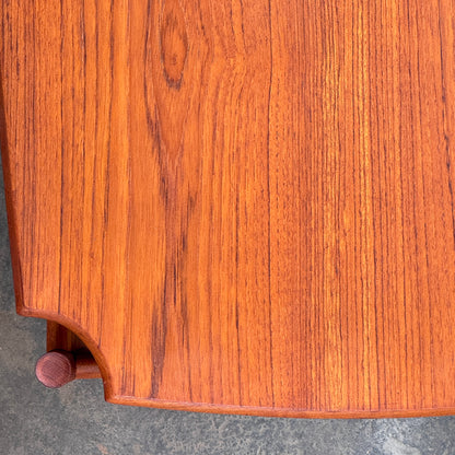 Peter Hvidt Solid Teak Coffee Table, 1960