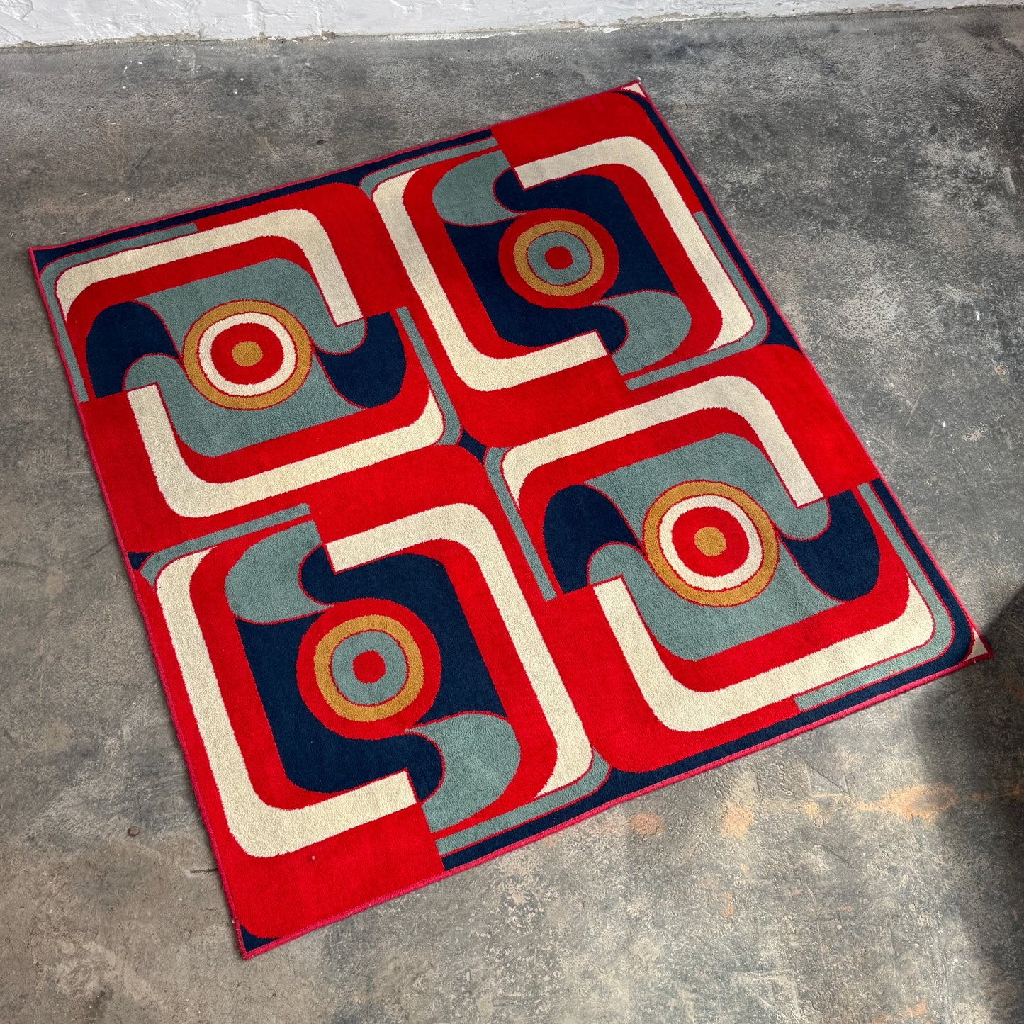 Vintage Hungarian "Fáraó" Carpet by Ferenc Fekete, LATEX Szombathely, 1974