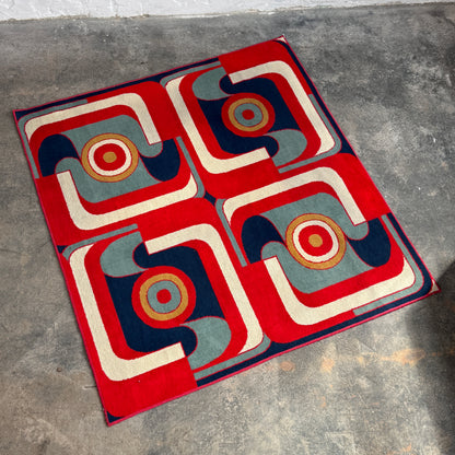 Vintage Hungarian "Fáraó" Carpet by Ferenc Fekete, LATEX Szombathely, 1974