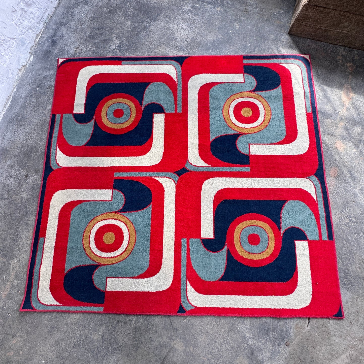 Vintage Hungarian "Fáraó" Carpet by Ferenc Fekete, LATEX Szombathely, 1974