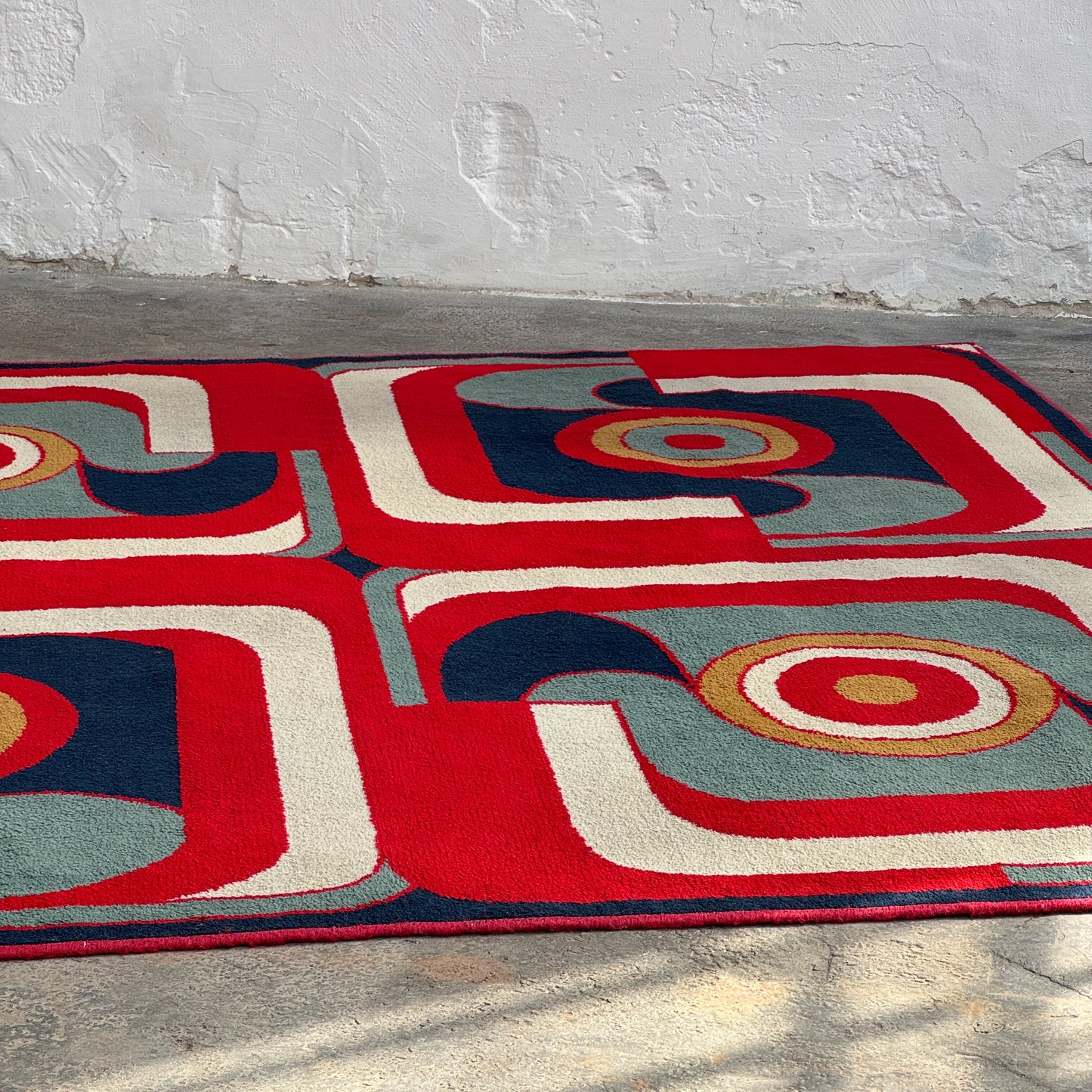 Vintage Hungarian "Fáraó" Carpet by Ferenc Fekete, LATEX Szombathely, 1974