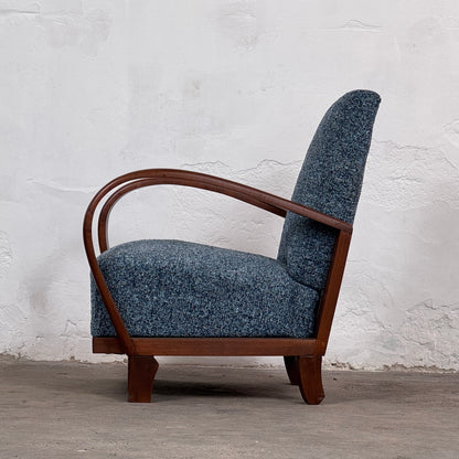 Pair of Mid-Century Armchairs by Debreceni Hajlított Bútorgyár 1960s