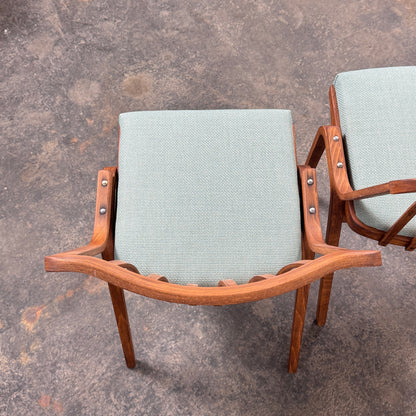 Set of 4 Dining Chairs by Ludvik Volak for TON Bystřice, 1960s