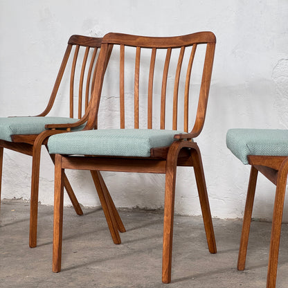 Set of 4 Dining Chairs by Ludvik Volak for TON Bystřice, 1960s