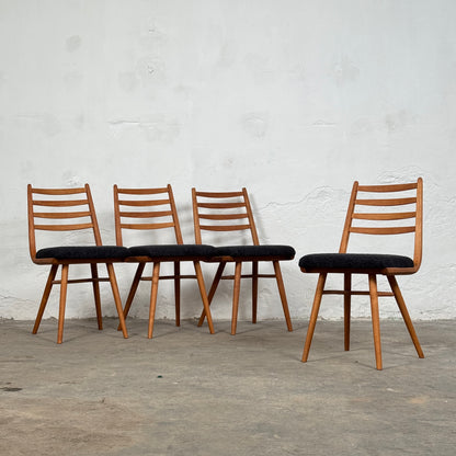 Set of 4 Dining Chairs by Jiří Jiroutek for Jitona, 1960s
