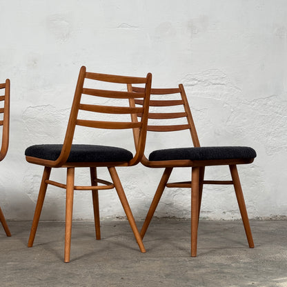 Set of 4 Dining Chairs by Jiří Jiroutek for Jitona, 1960s