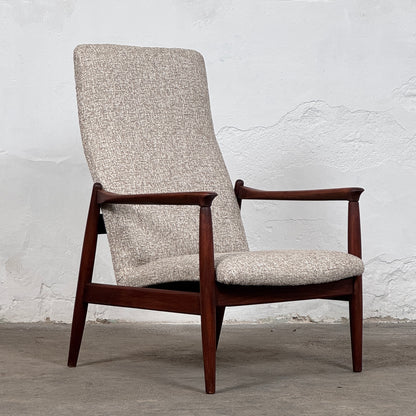 Pair of Restored GFM-64 High Back Lounge Chairs by Edmund Homa, 1960s