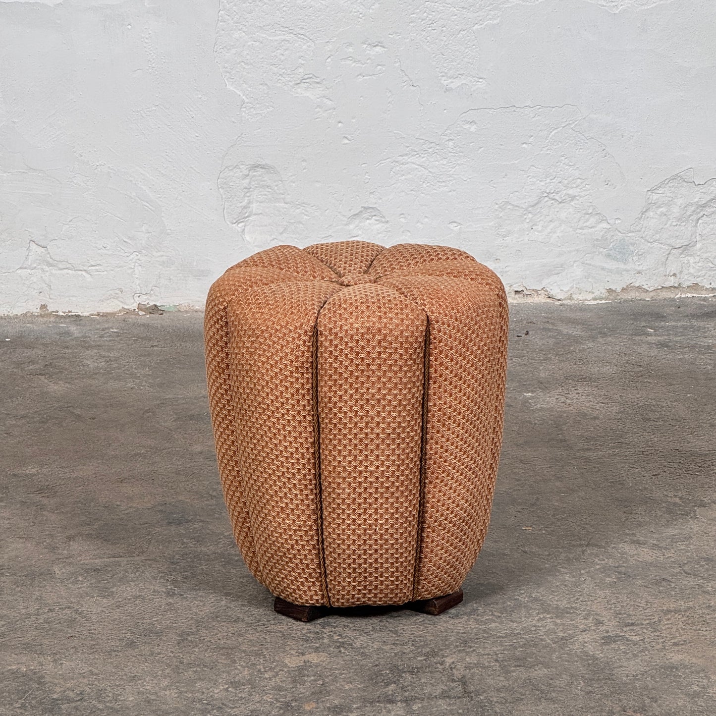 Vintage Tabouret by Jindřich Halabala for Český Nábytek, 1950