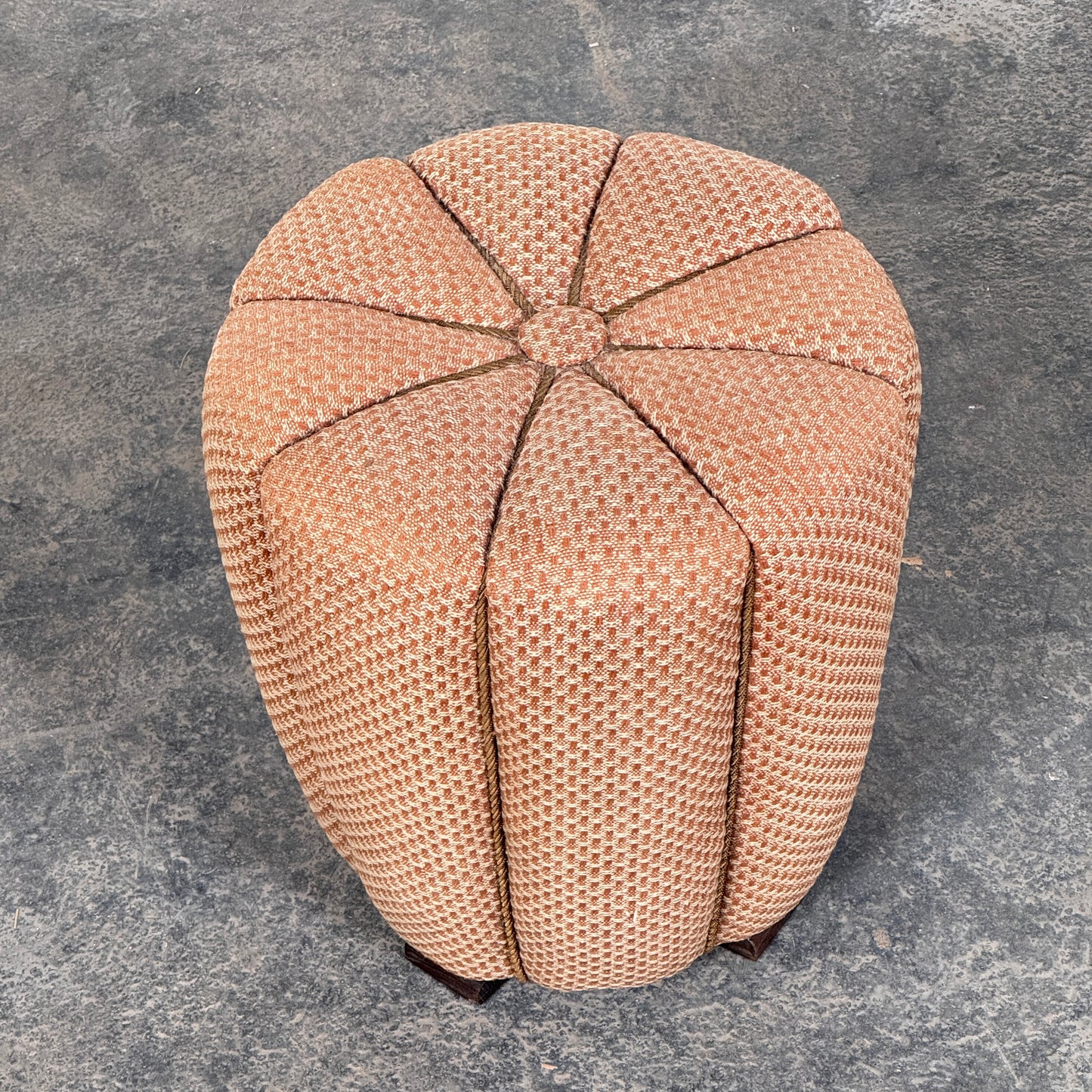 Vintage Tabouret by Jindřich Halabala for Český Nábytek, 1950