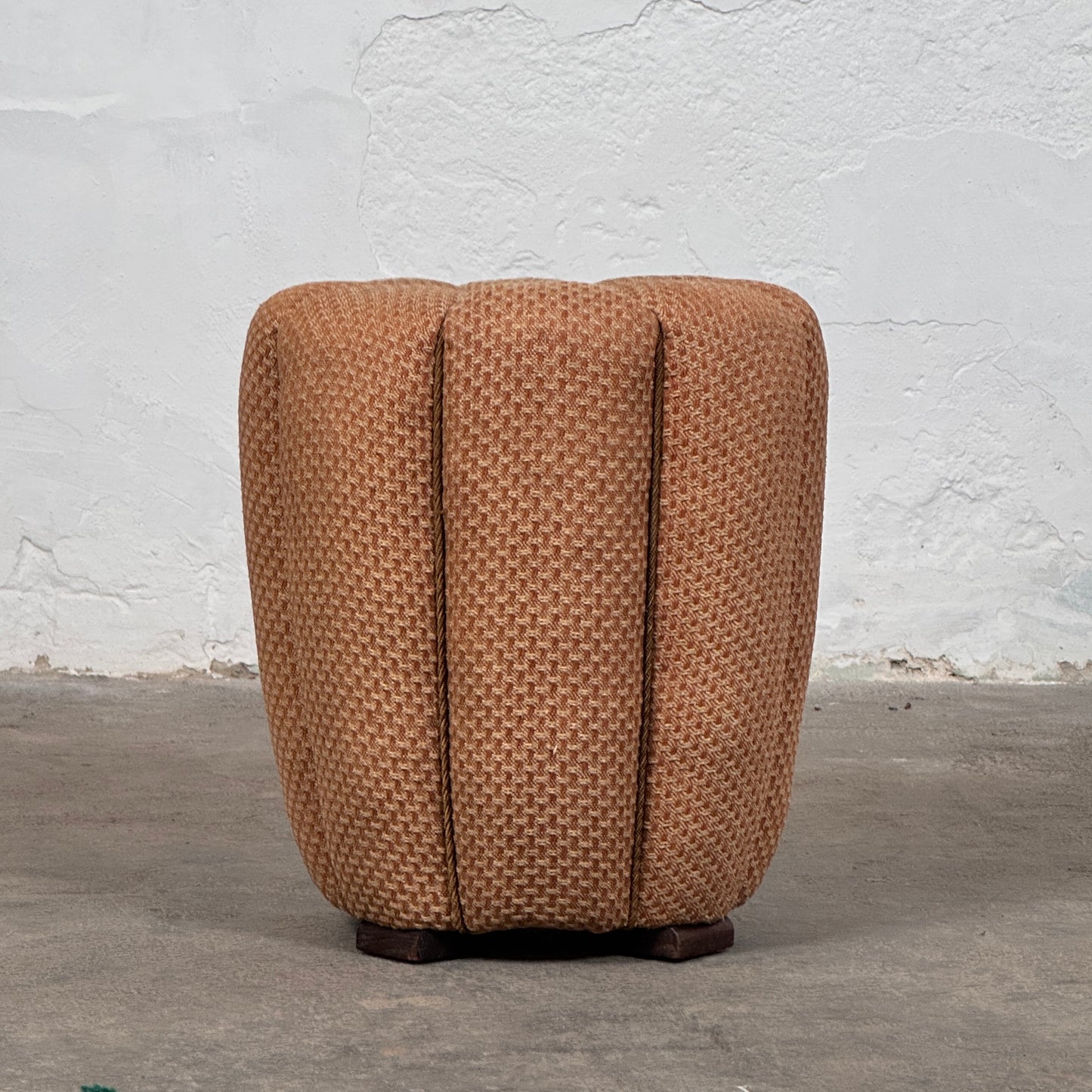 Vintage Tabouret by Jindřich Halabala for Český Nábytek, 1950