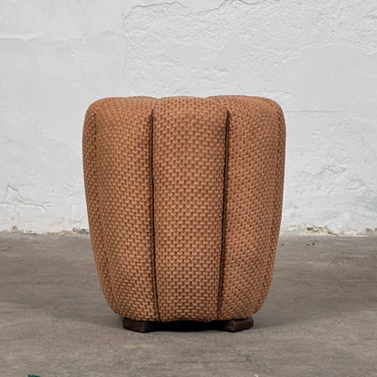 Vintage Tabouret by Jindřich Halabala for Český Nábytek, 1950