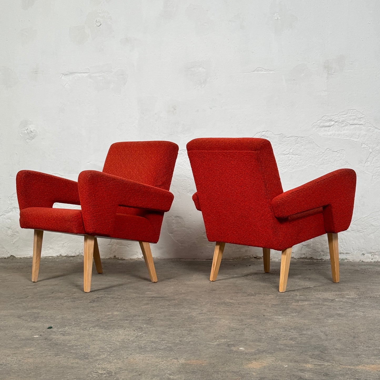 Pair of Czechoslovakian Armchairs, 1960s