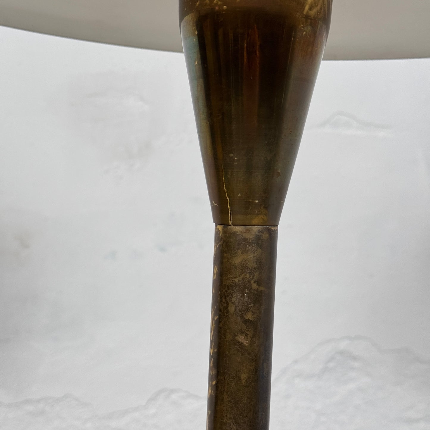 Hungarian Copper Floor Lamp by Iparművészeti Vállalat, 1960