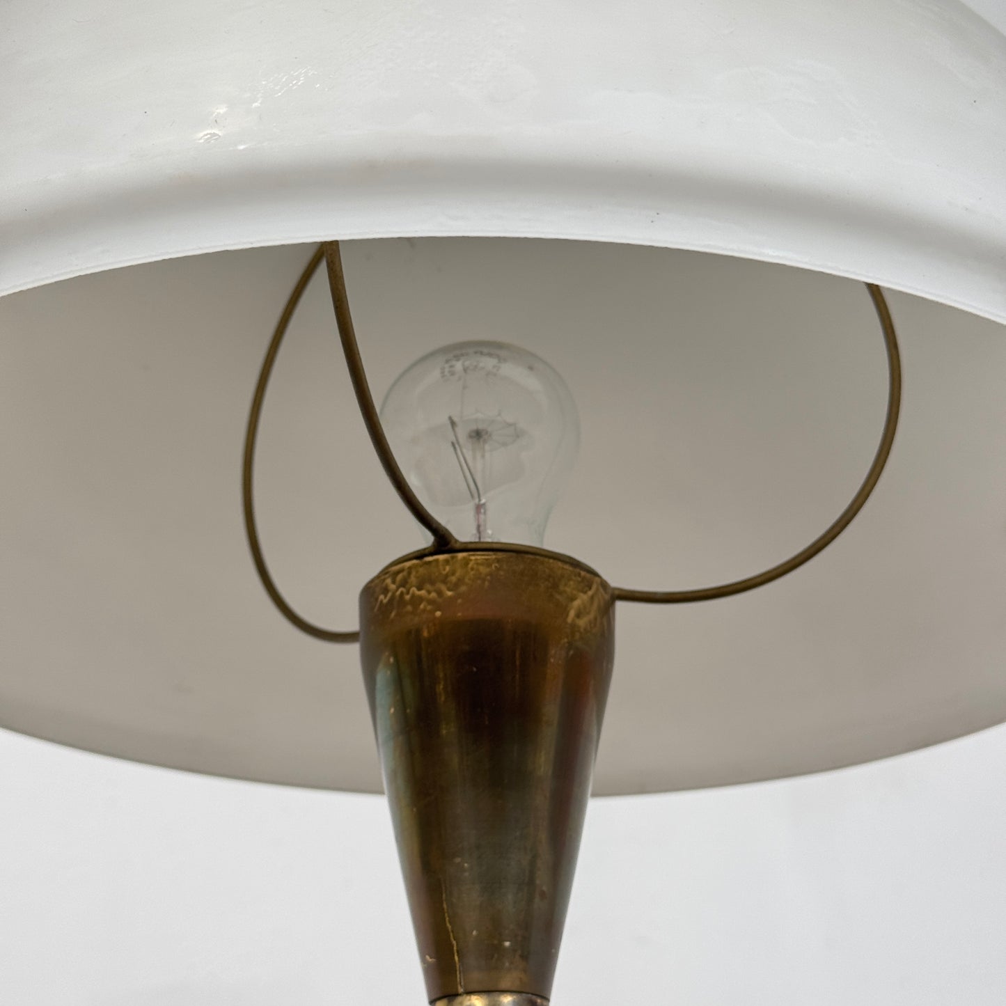 Hungarian Copper Floor Lamp by Iparművészeti Vállalat, 1960