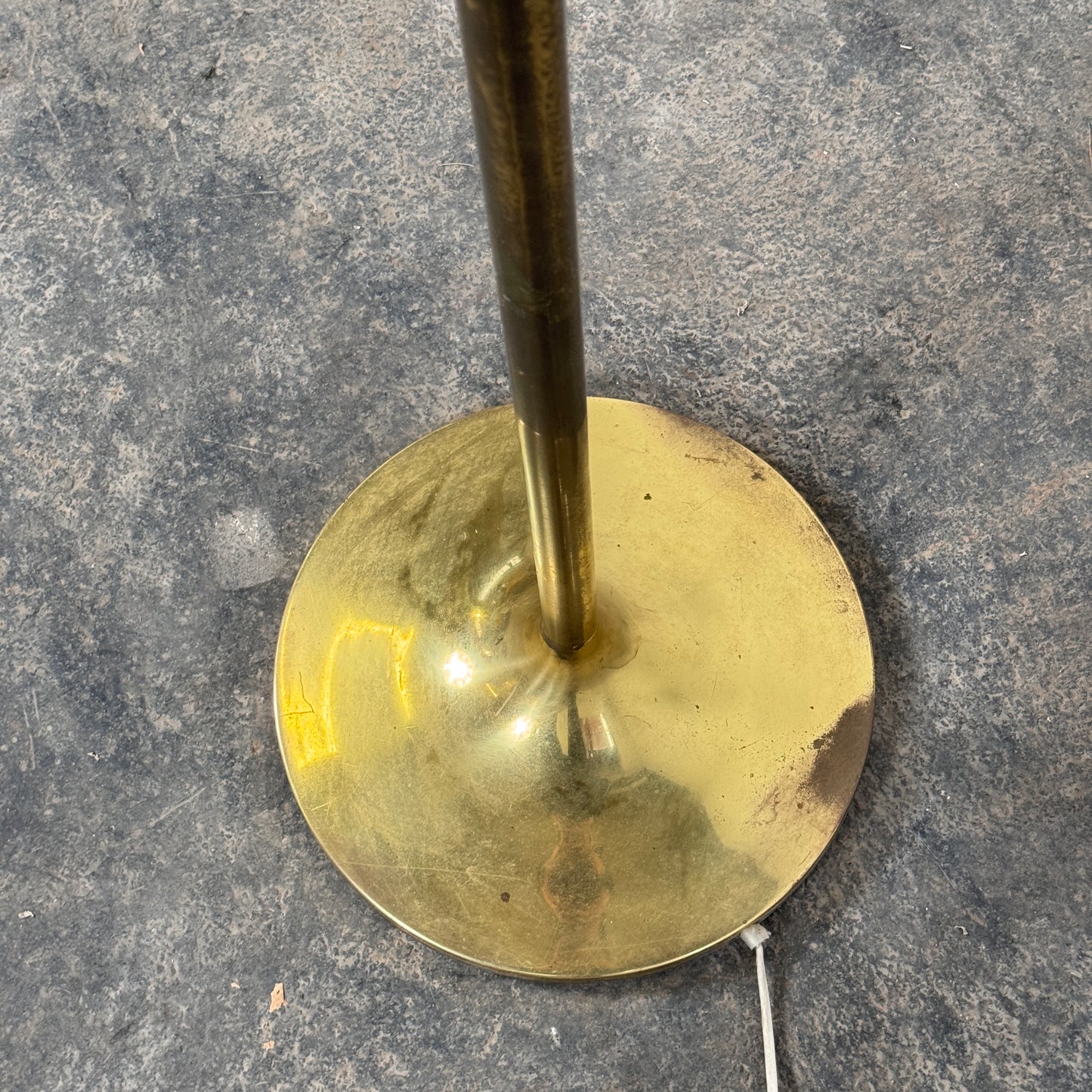 Hungarian Copper Floor Lamp by Iparművészeti Vállalat, 1960