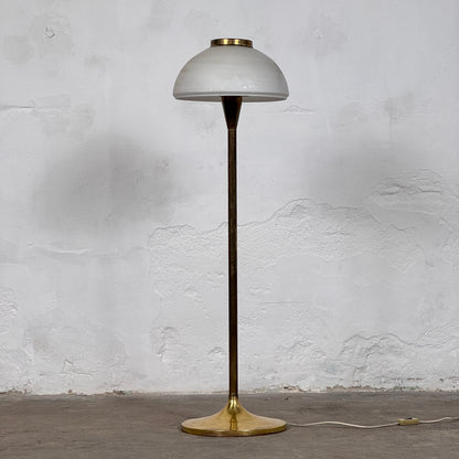 Hungarian Copper Floor Lamp by Iparművészeti Vállalat, 1960