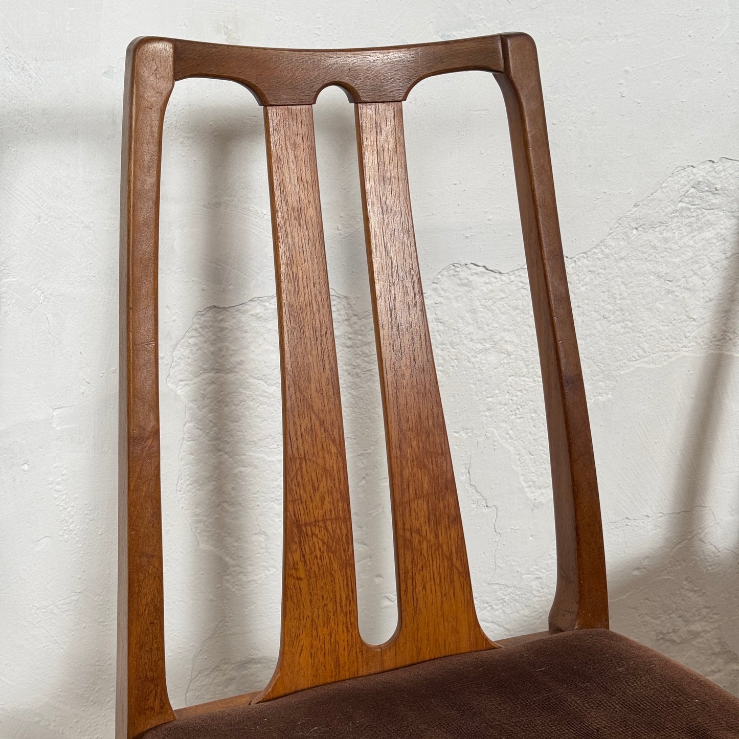 Set of 6 Nathan Dining Chairs with Armchairs, 1970