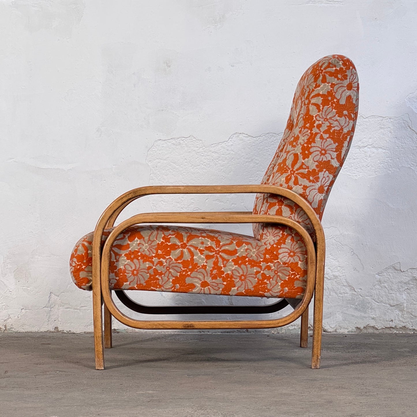 Pair of Debreceni Art Deco Style Armchairs, 1960