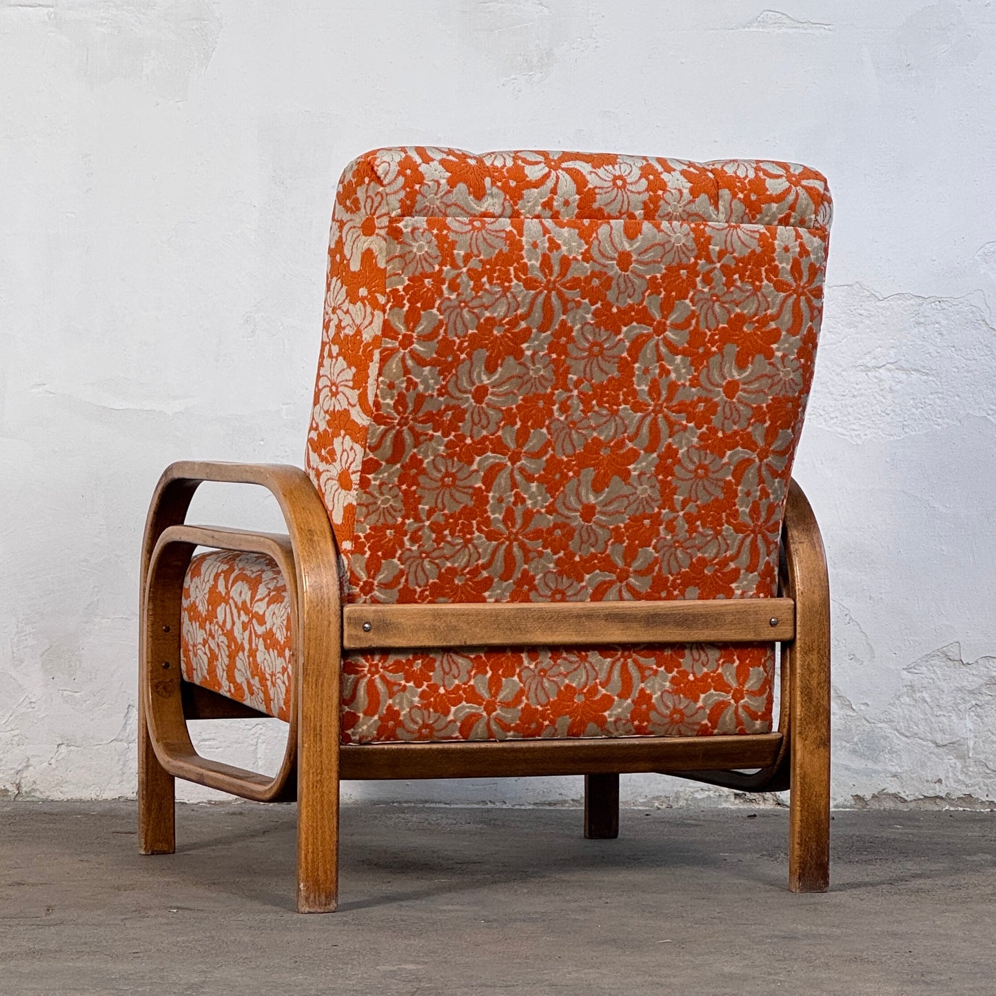 Pair of Debreceni Art Deco Style Armchairs, 1960