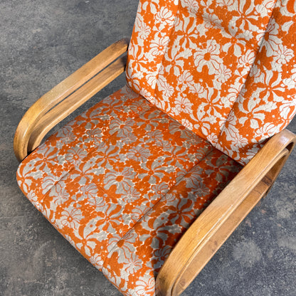 Pair of Debreceni Art Deco Style Armchairs, 1960