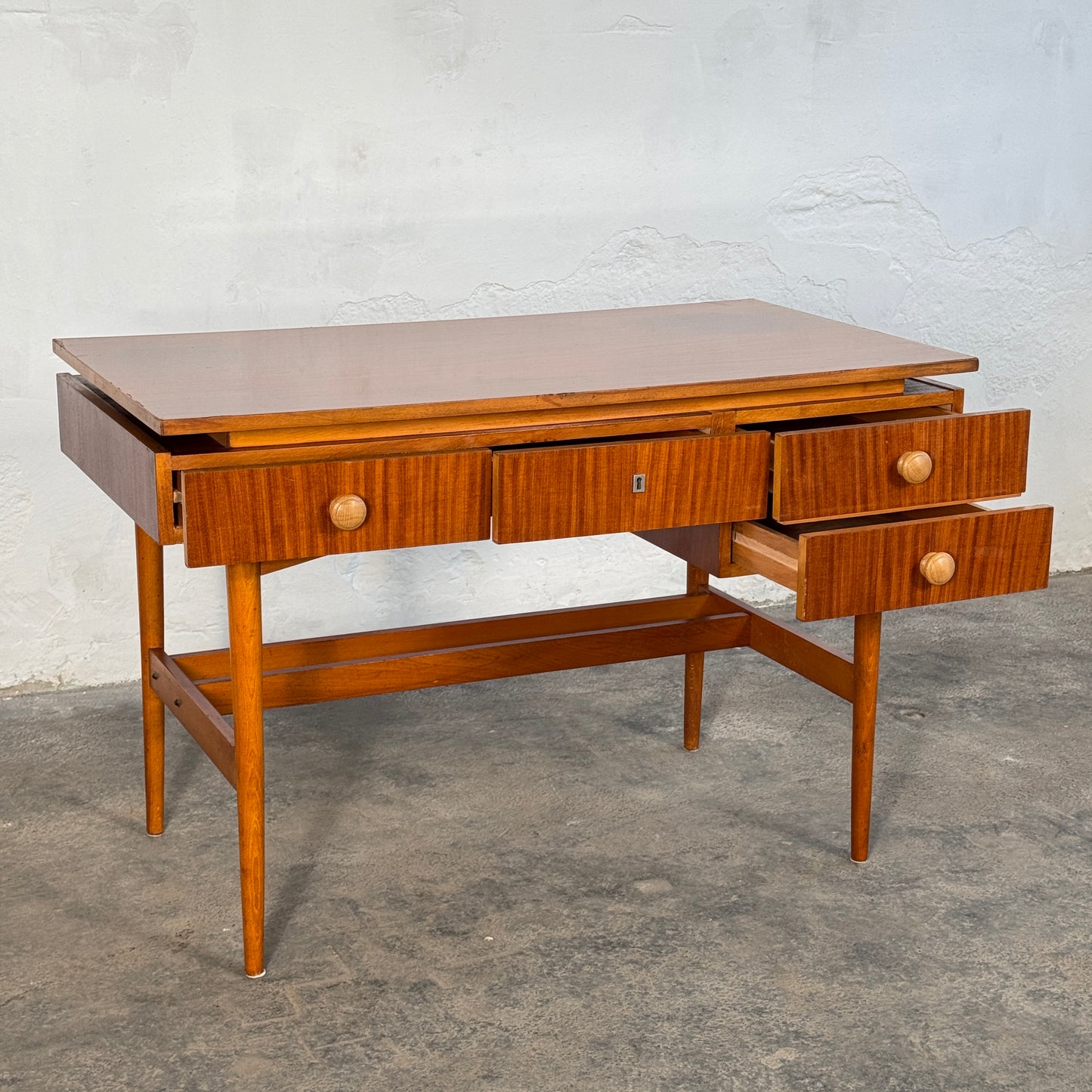 Hungarian Retro Writing Desk, 1970