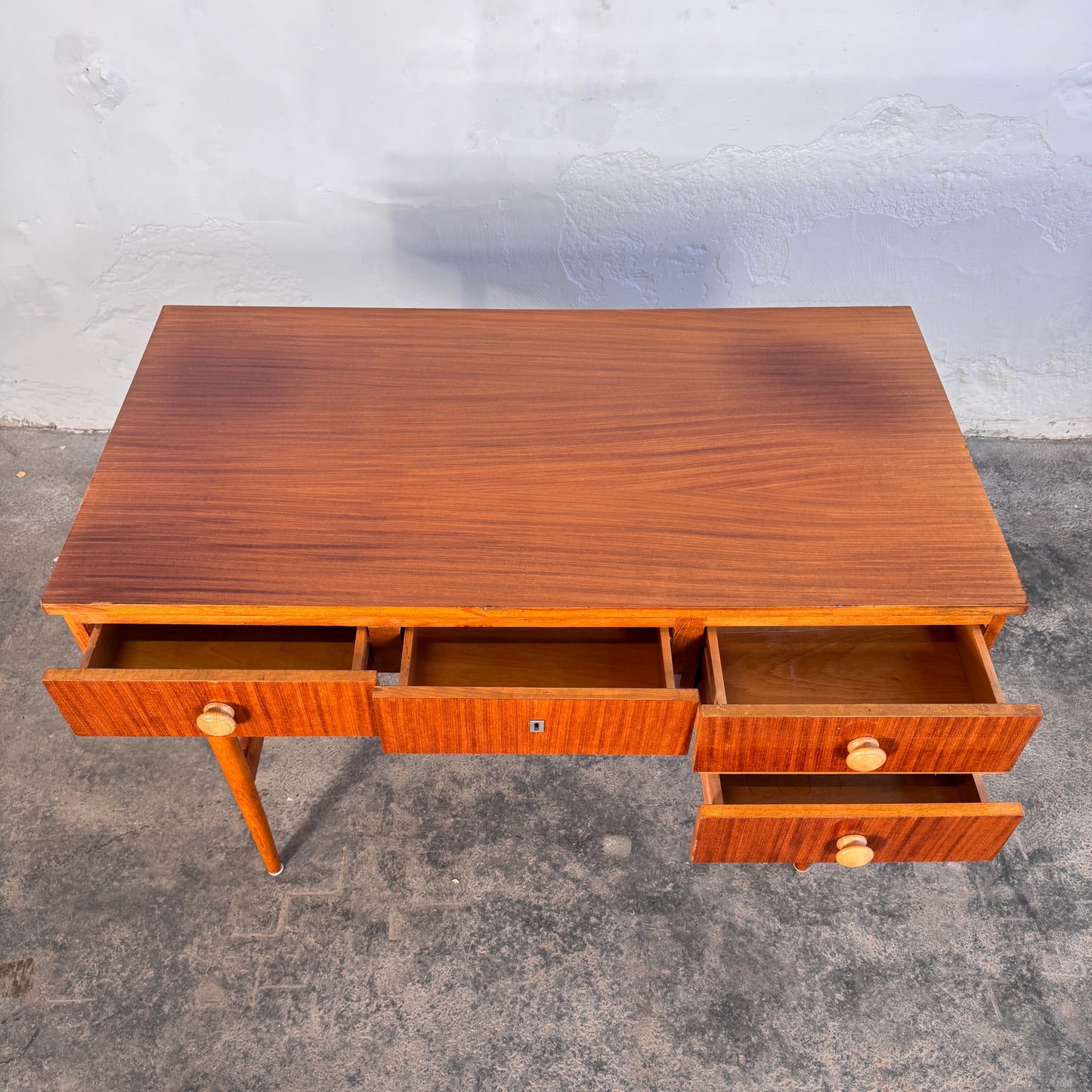 Hungarian Retro Writing Desk, 1970