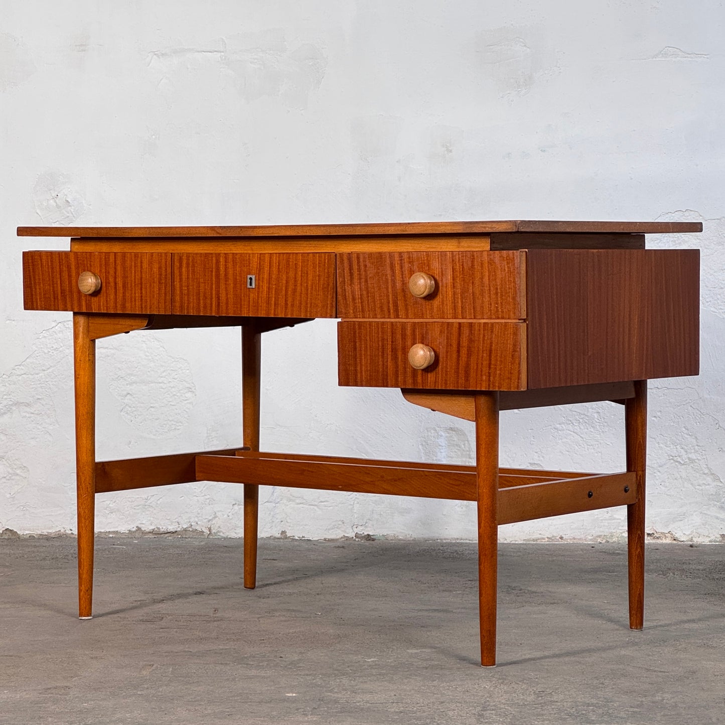Hungarian Retro Writing Desk, 1970