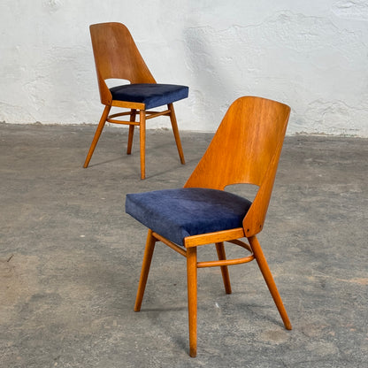 Mid-Century Dining Chairs by Radomír Hofman for TON, 1950
