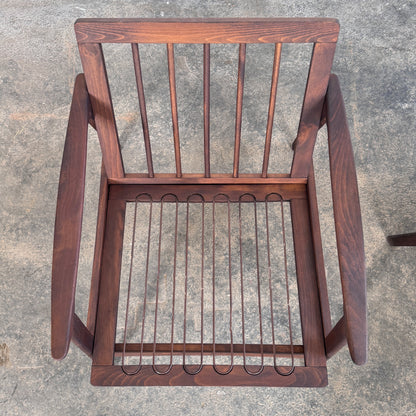 Set of 2 Fully Restored Mid-Century Easy Chairs, 1960