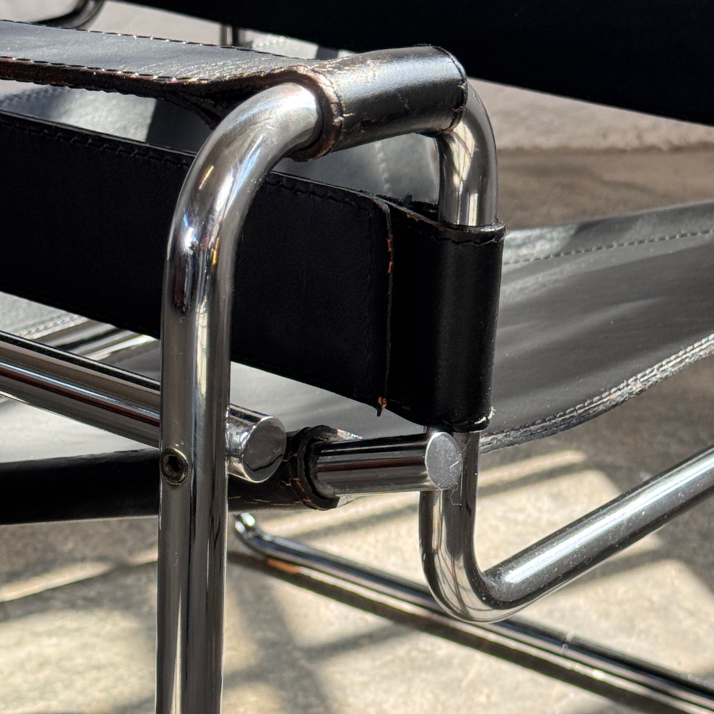 Set of 2 Marcel Breuer "Wassily" Chairs for Knoll, 1990